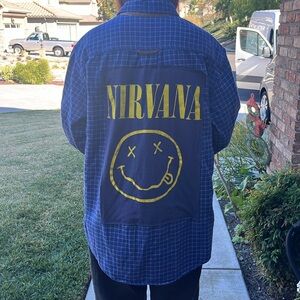 Nirvana Upcycled Flannel Shirt by Orvis Unisex Medium M